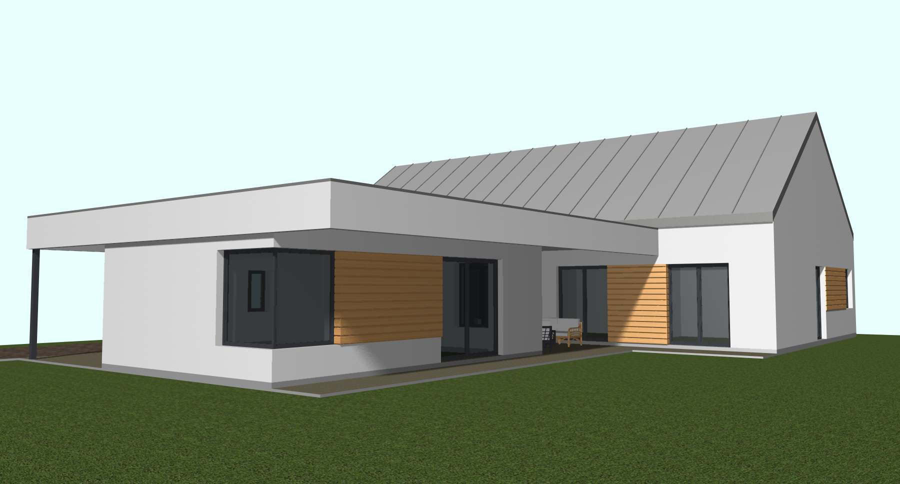 RD Červený Hrádek u Plzně - 3D vizualizace RD Červený Hrádek u Plzně - 3D vizualizace