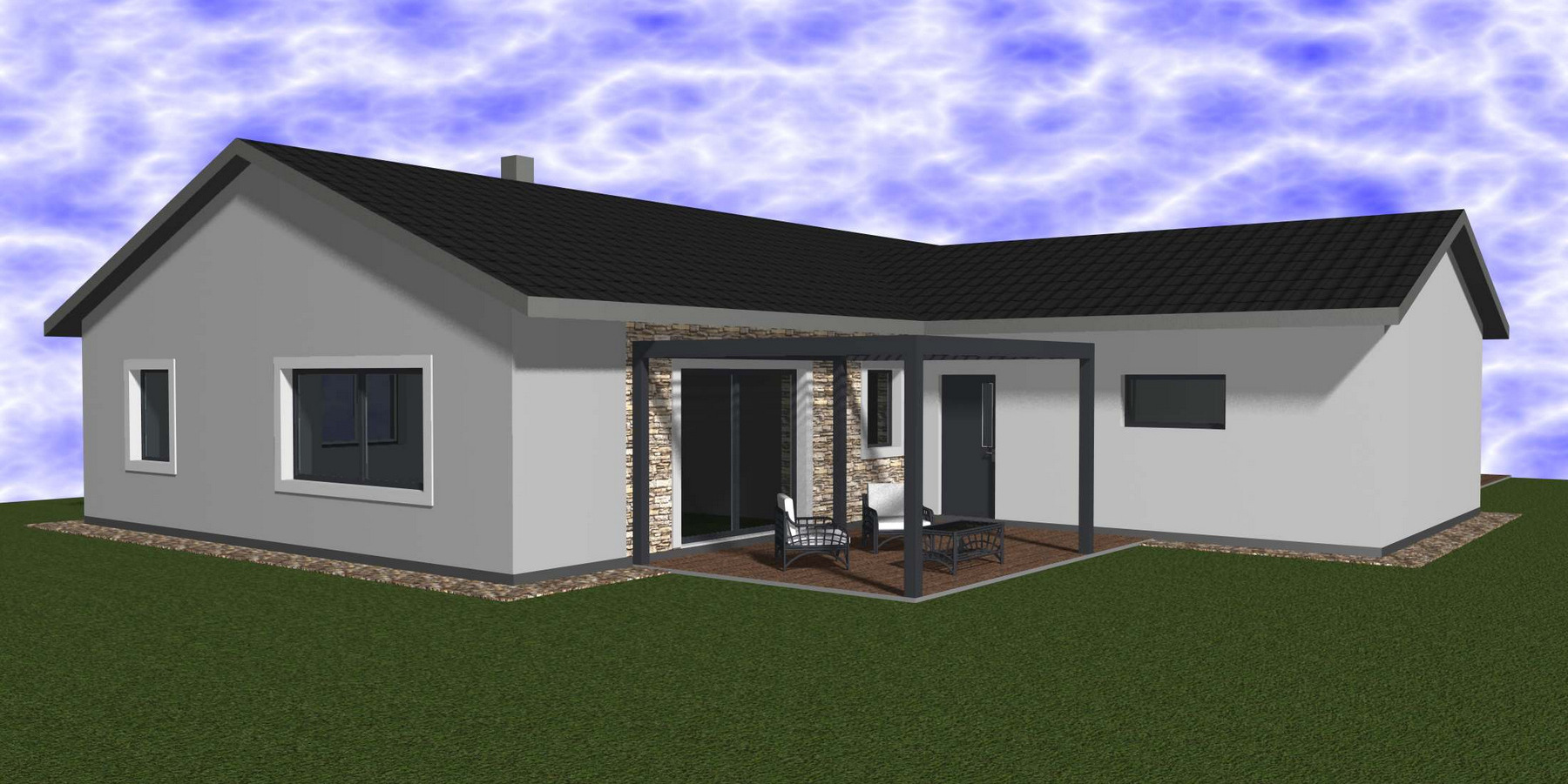 RD Přimda - 3D vizualizace